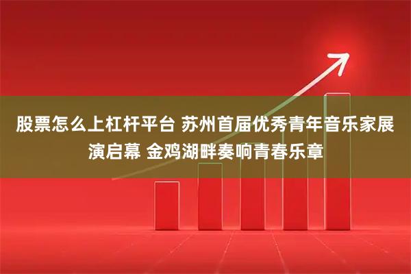股票怎么上杠杆平台 苏州首届优秀青年音乐家展演启幕 金鸡湖畔奏响青春乐章