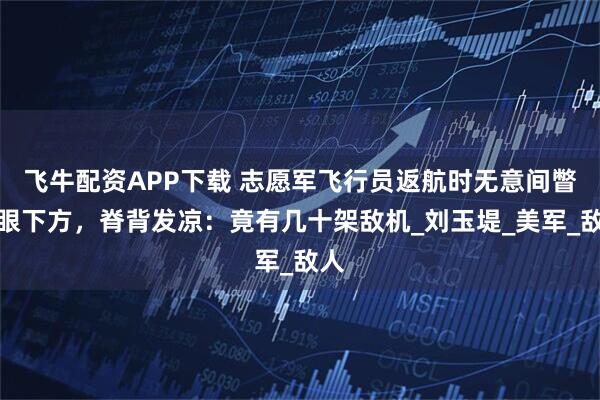 飞牛配资APP下载 志愿军飞行员返航时无意间瞥一眼下方，脊背发凉：竟有几十架敌机_刘玉堤_美军_敌人